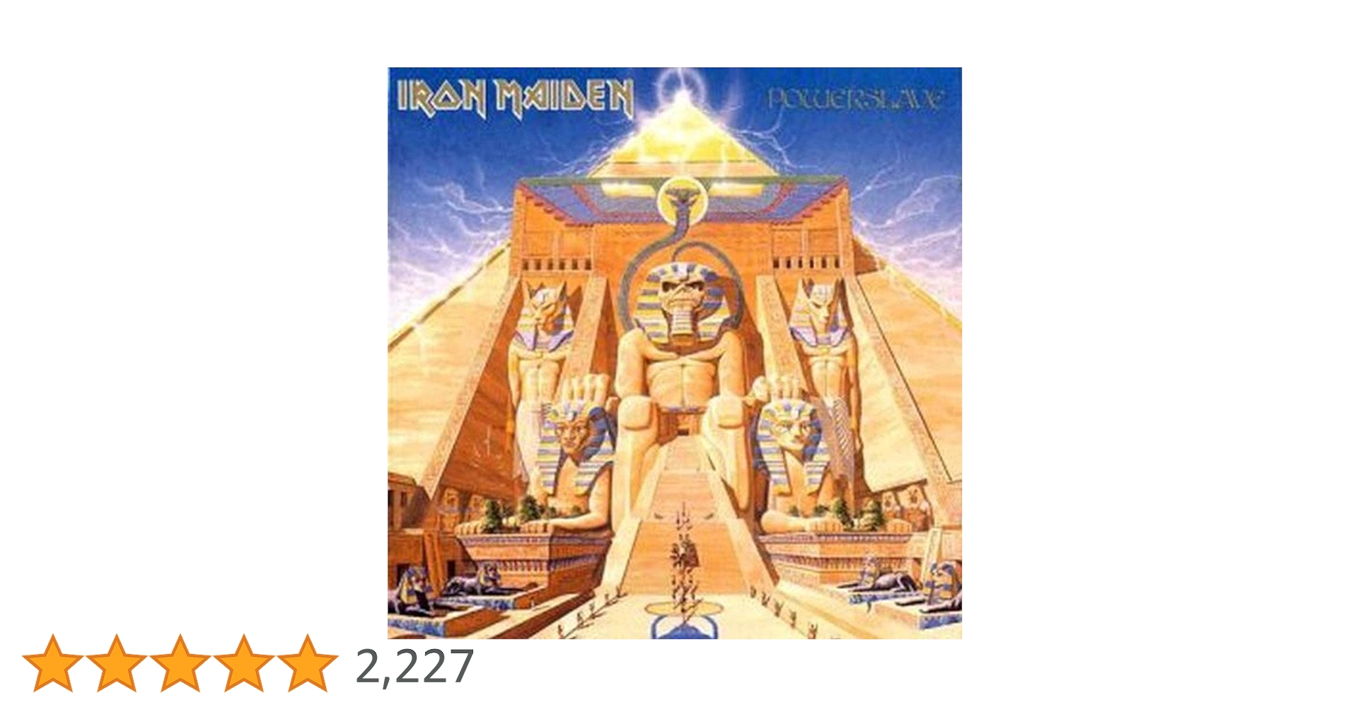 アイアン・メイデン/ パワースレイヴ 死界の王、オリシスの謎　初回盤 Iron Maiden = アイアン・メイデン – Powerslave = パワー